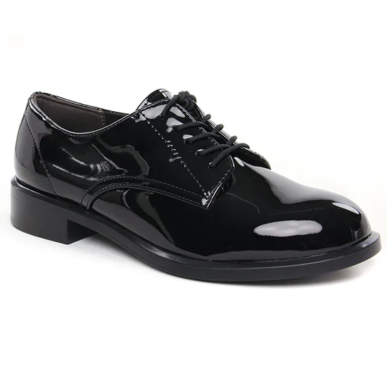 Chaussures À Lacets Tamaris 23315 Black Patent, vue principale de la chaussure femme