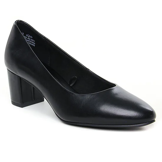 Escarpins Marco Tozzi 22435 Black, vue principale de la chaussure femme