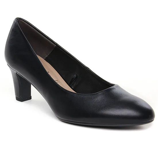 Escarpins Tamaris 22419 Black Matt, vue principale de la chaussure femme