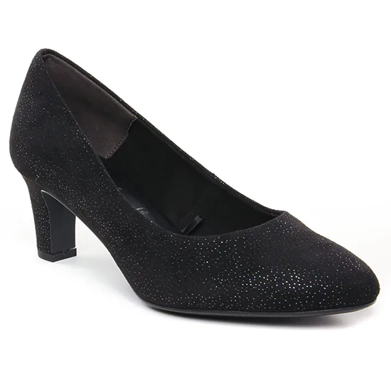 Escarpins Tamaris 22418 Black Structure, vue principale de la chaussure femme