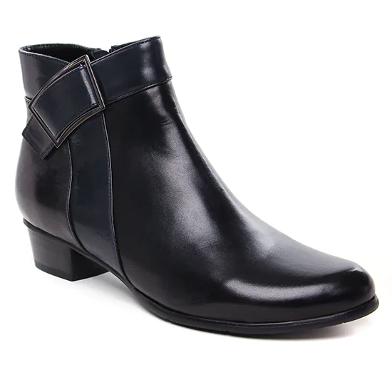 Bottines Et Boots Regarde Le Ciel Stefany 388 Black Navy, vue principale de la chaussure femme