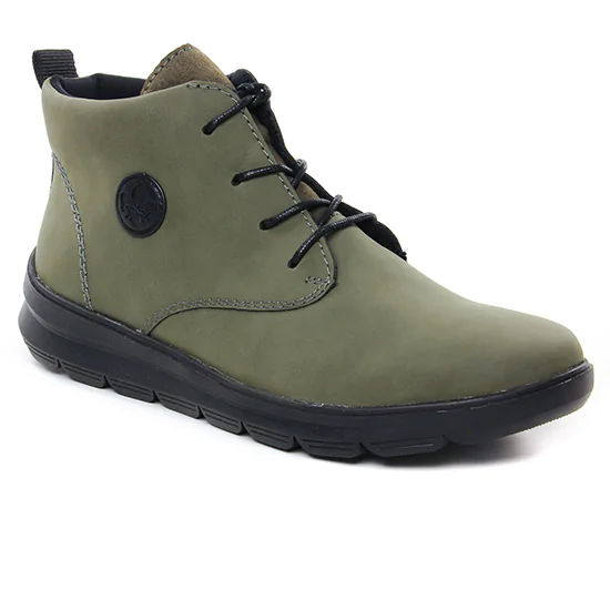 Bottines Et Boots Rieker Z0022-54 Green, vue principale de la chaussure femme