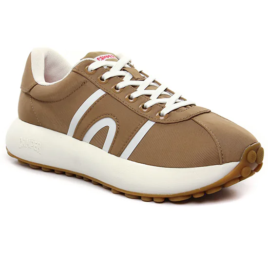 Tennis Et Baskets Mode Camper Pelotas Athens Brown, vue principale de la chaussure femme