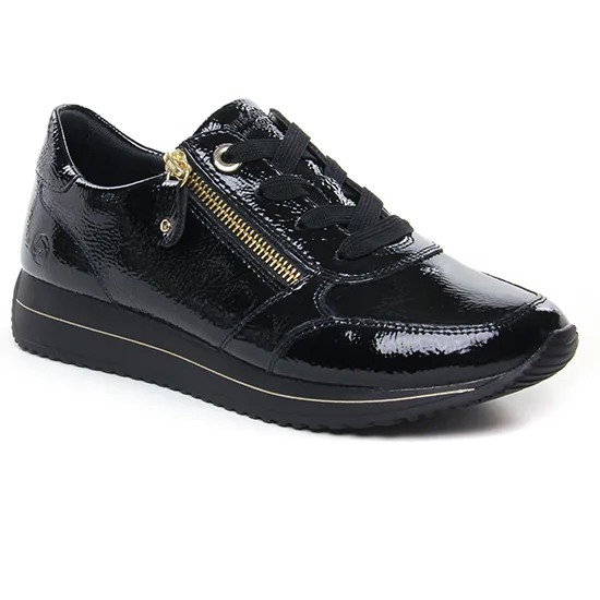 Tennis Et Baskets Mode Remonte D0H11-00 Noir, vue principale de la chaussure femme