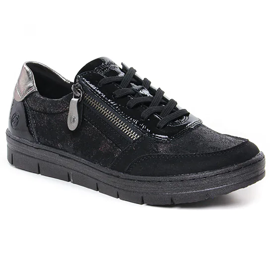 Tennis Et Baskets Mode Remonte D5831-03 Noir, vue principale de la chaussure femme