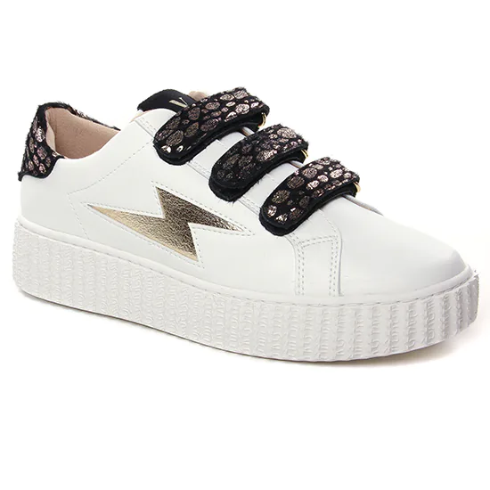 Tennis Et Baskets Mode Vanessa Wu Daisy Bk2619 Or, vue principale de la chaussure femme