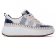 baskets mode blanc bleu mode femme automne hiver 2024 vue 2