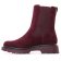 boots élastiquées bordeaux mode femme automne hiver 2024 vue 3