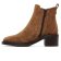 boots élastiquées marron mode femme automne hiver 2024 vue 3