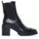 boots élastiquées noir mode femme automne hiver 2024 vue 2