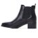 boots élastiquées noir mode femme automne hiver 2024 vue 3