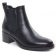 boots élastiquées noir mode femme automne hiver 2024 vue 1