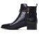 boots Jodhpur noir mode femme automne hiver 2024 vue 3