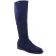 bottes stretch bleu marine mode femme automne hiver 2024 vue 1