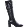 bottes stretch noir mode femme automne hiver 2024 vue 2