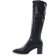 bottes stretch noir mode femme automne hiver 2024 vue 3