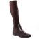 bottes stretch marron mode femme automne hiver 2024 vue 1