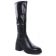 bottes stretch noir mode femme automne hiver 2024 vue 1