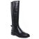 bottes stretch noir mode femme automne hiver 2024 vue 1