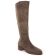 bottes stretch marron kaki mode femme automne hiver 2024 vue 1