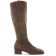 bottes stretch marron kaki mode femme automne hiver 2024 vue 2