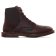 bottines à lacets marron foncé mode femme automne hiver 2024 vue 2