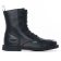 bottines à lacets noir mat mode femme automne hiver 2024 vue 2