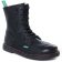 bottines à lacets noir mat mode femme automne hiver 2024 vue 1