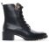 bottines à lacets noir mode femme automne hiver 2024 vue 2