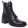 bottines à lacets noir mode femme automne hiver 2024 vue 1