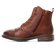 bottines à lacets marron mode femme automne hiver 2024 vue 3