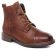 bottines à lacets marron mode femme automne hiver 2024 vue 1