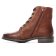 bottines à lacets marron mode femme automne hiver 2024 vue 3