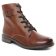 bottines à lacets marron mode femme automne hiver 2024 vue 1