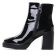 bottines talon vernis noir mode femme automne hiver 2024 vue 3