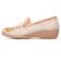 chaussons beige mode femme automne hiver 2024 vue 3