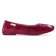 chaussons bordeaux mode femme automne hiver 2024 vue 2