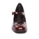 escarpins trotteur marron vernis mode femme automne hiver 2024 vue 6