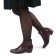 low boots bordeaux mode femme automne hiver vue 8