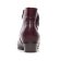 low boots bordeaux mode femme automne hiver 2024 vue 7