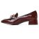 mocassins marron vernis mode femme automne hiver 2024 vue 3