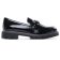 mocassins noir vernis mode femme automne hiver 2024 vue 2