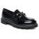 mocassins noir vernis mode femme automne hiver 2024 vue 1