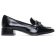 mocassins noir vernis mode femme automne hiver 2024 vue 2