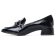 mocassins noir vernis mode femme automne hiver 2024 vue 3