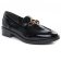 mocassins vernis noir mode femme automne hiver 2024 vue 1