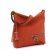 sac à main rouge orange mode femme automne hiver 2024 vue 3