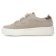 Tennis plateforme beige mode femme automne hiver 2024 vue 3