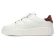 Tennis plateforme blanc marron mode femme automne hiver 2024 vue 3