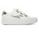 Tennis plateforme blanc or mode femme automne hiver 2024 vue 2